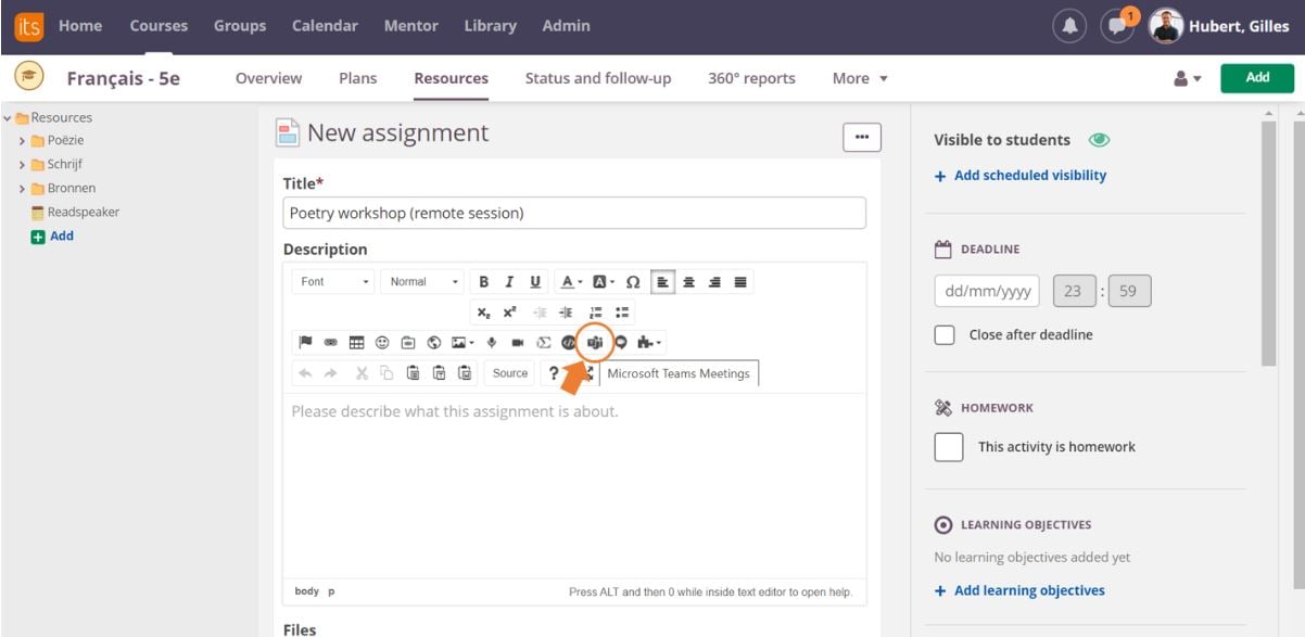 The new itslearning and Microsoft Teams integration