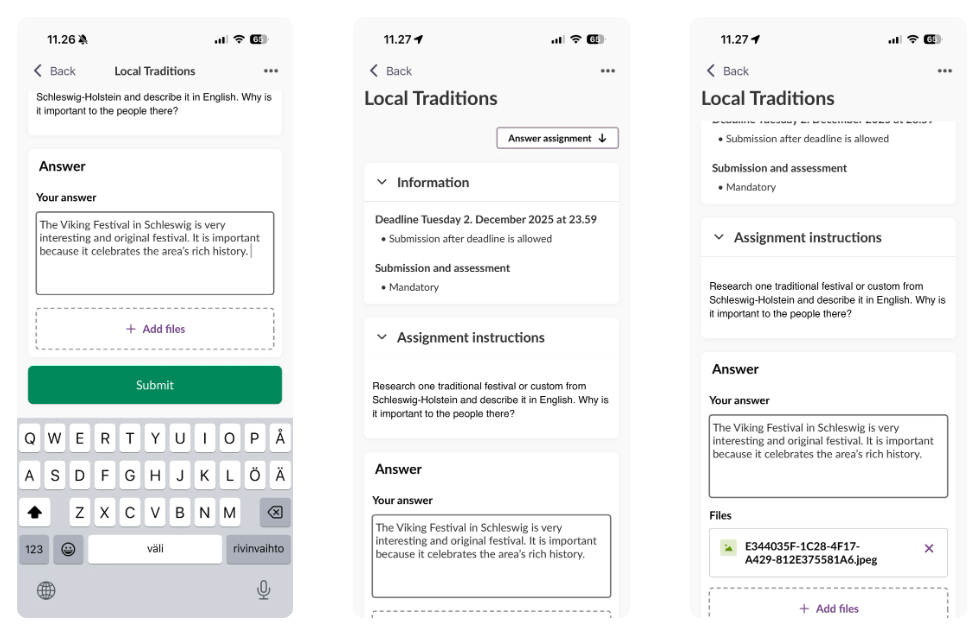 mobile native assigment